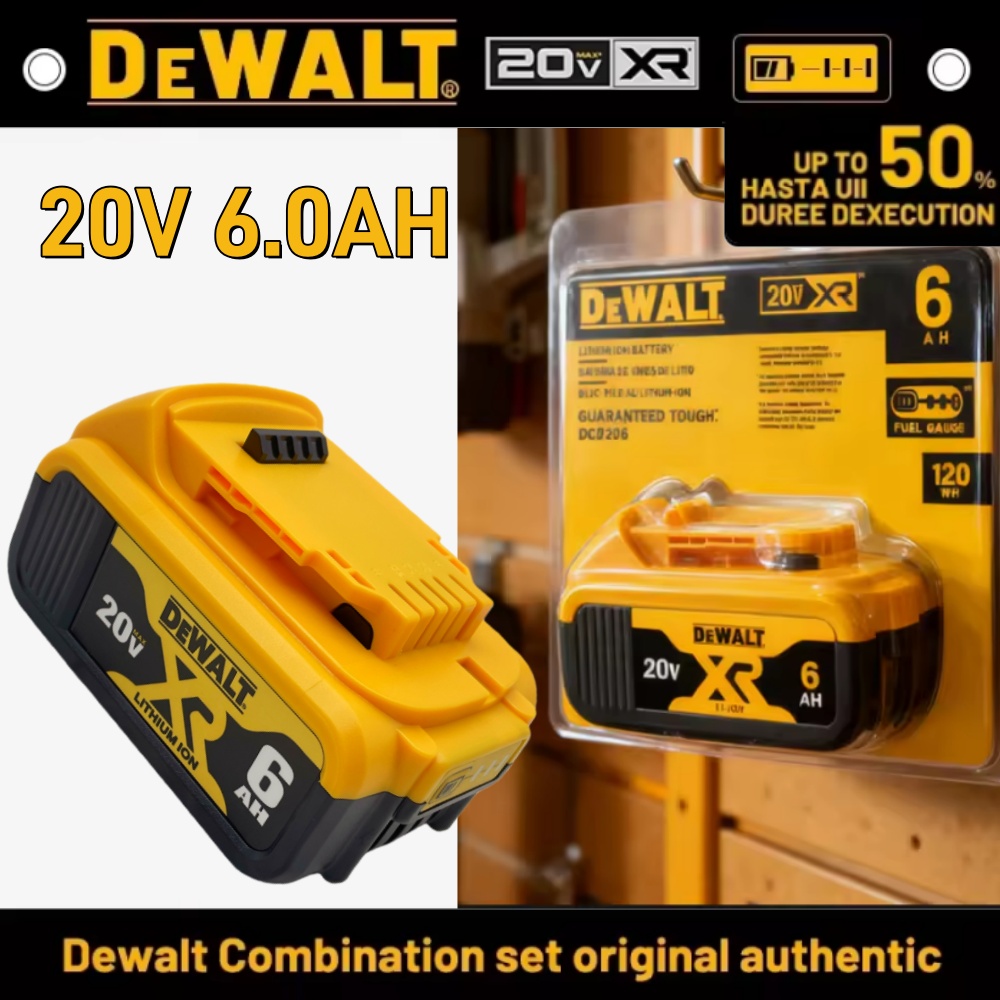 Home Improvement Items - 오리지널 DEWALT 18V 20V 6.0AH 리튬