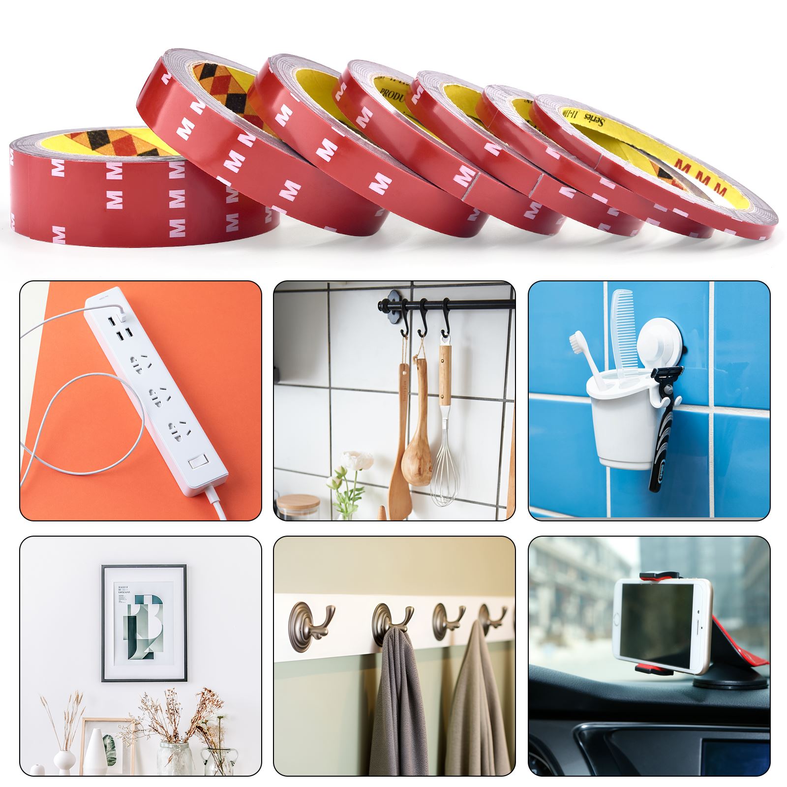 초강력 양면 접착 테이프, 가전 제품 벽 스티커, 가정 - Home Improvement Items 리뷰 및 가격
